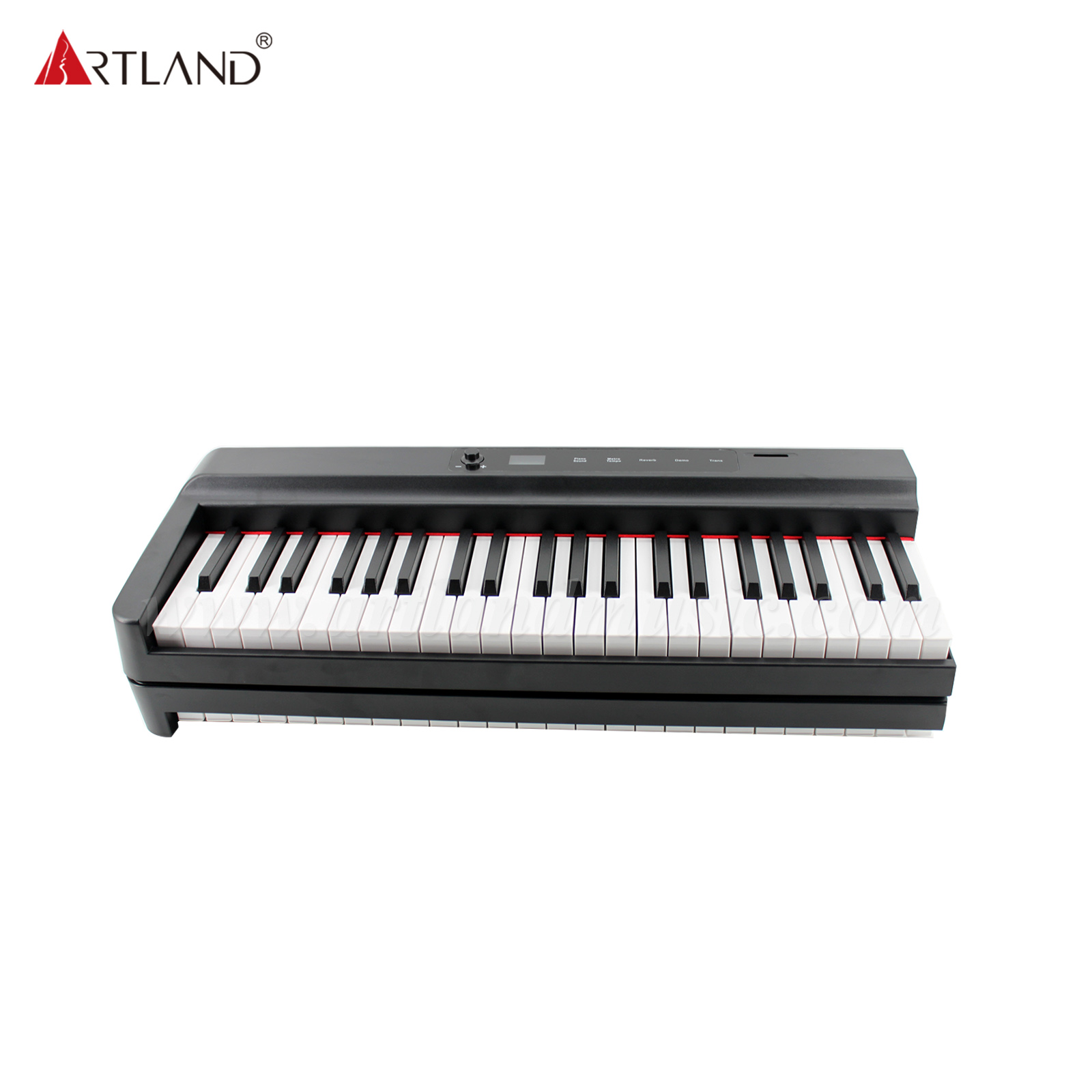 Piano digital plegable Teclado de 88 teclas, piano eléctrico portátil Bluetooth (ABX15S-88)