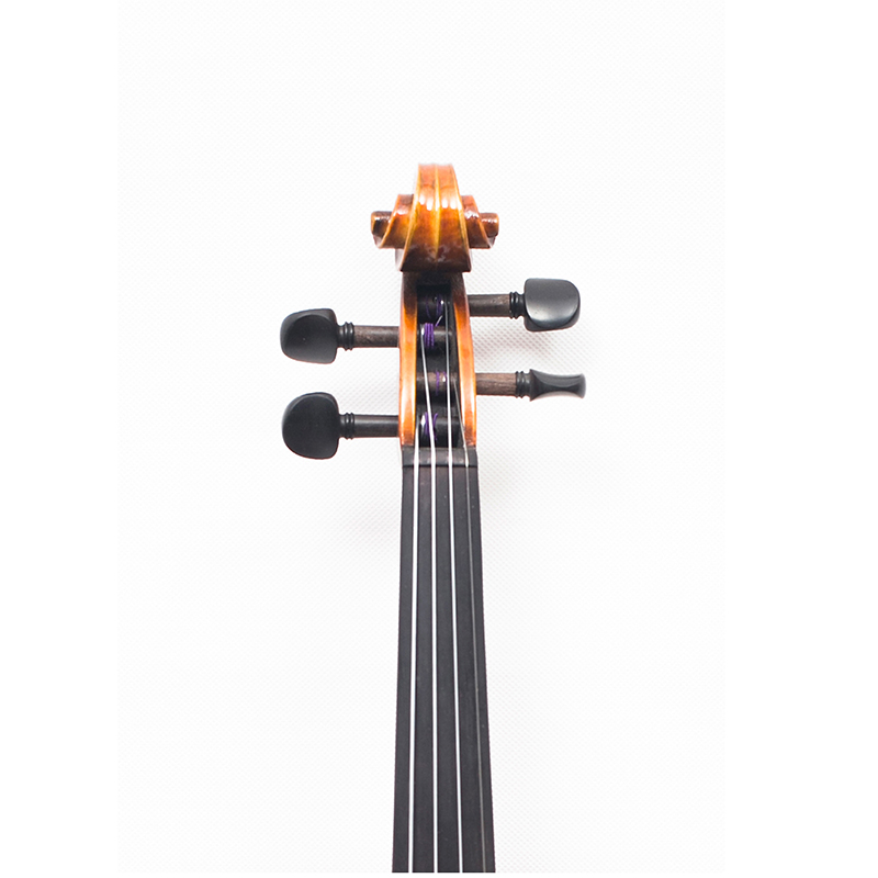 Bonito violín flameado antiguo barniz AVA200