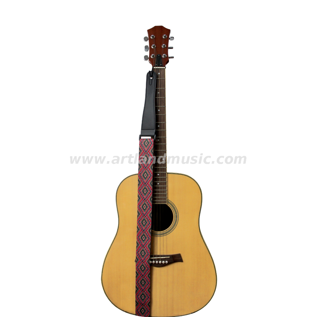 Correa de guitarra con elementos geométricos (GSG01)
