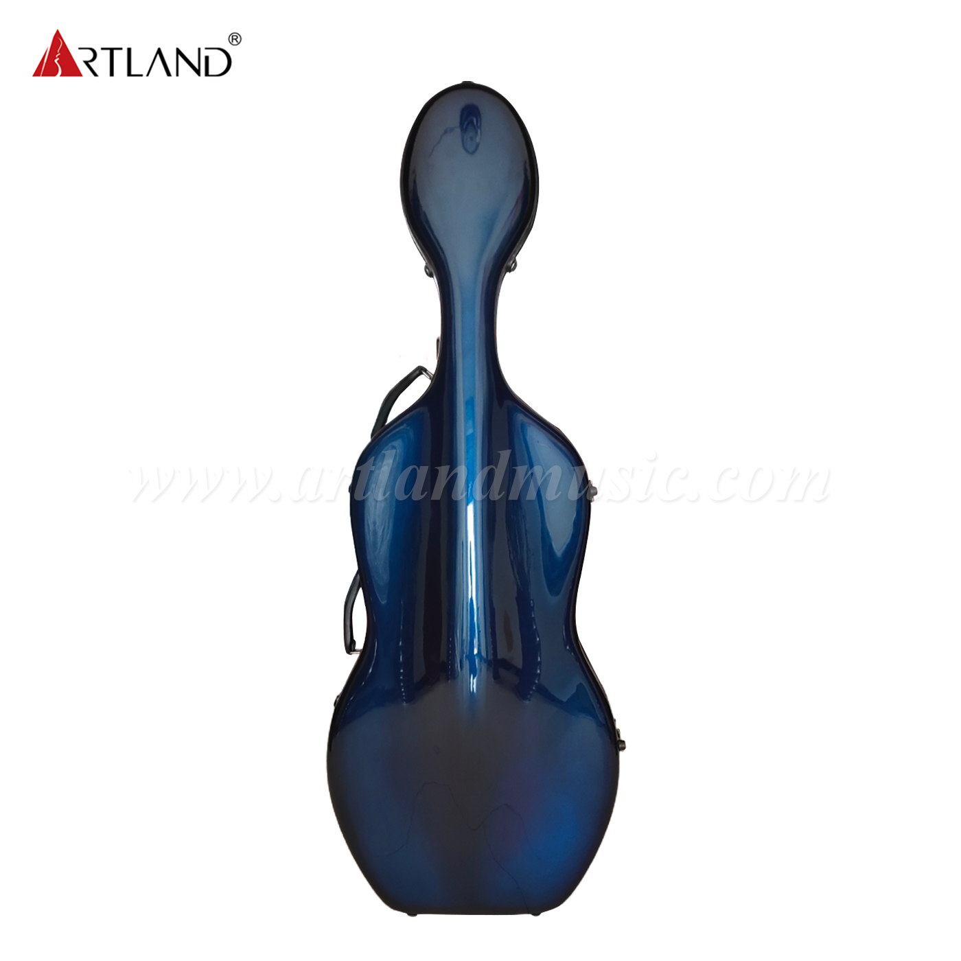Estuche para violonchelo de fibra de carbono degradado de azul a morado (CSC602C)