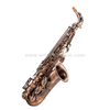 Saxofón Alto Mib Acabado Antiguo Bronce Rojo, Estuche De Saxofón De Carbono Claro (AAS5507AG)