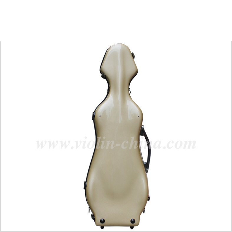 Estuche de fibra de vidrio para violín (SVC301F) Color crema