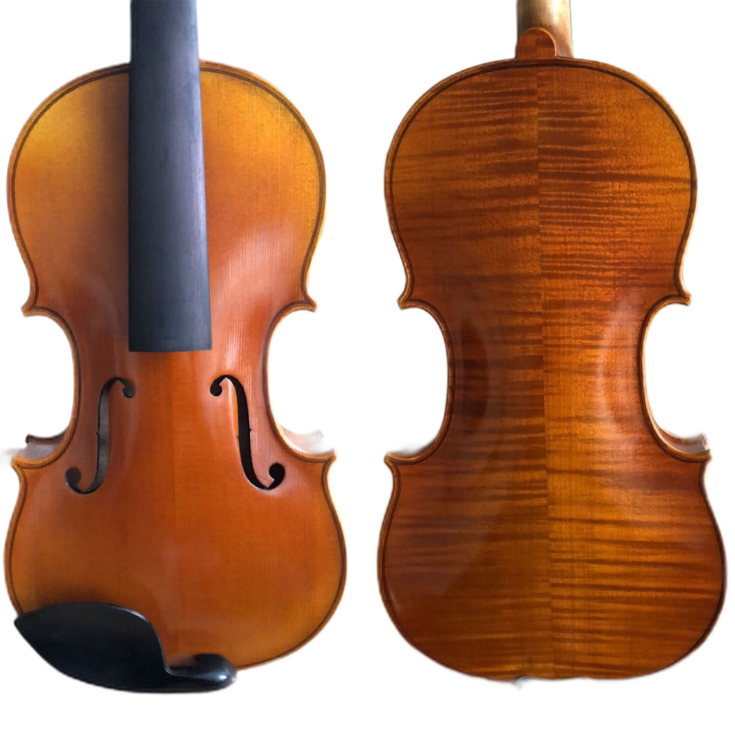 Viola totalmente hecha a mano con ajuste de ébano están disponibles diferentes colores 
